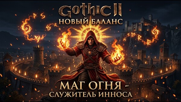 Готика 2: Новый баланс — Маг Огня: гайд по пиромантии, выживанию и проблемам поздней игры